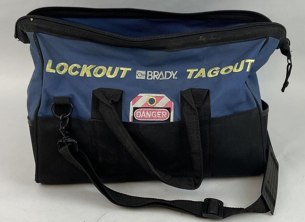 Thumbnail: BRADY LOCK OUT TAG OUT KIT  PICTURES SHOW INCLUDED ITEMS. SEE DESC. FOR PART#'S