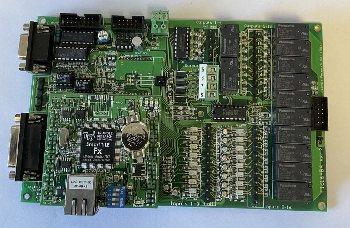 TRIANGLE RESEARCH INTL. F1616-BA PCB CIRCUIT BREAKER REV.2
