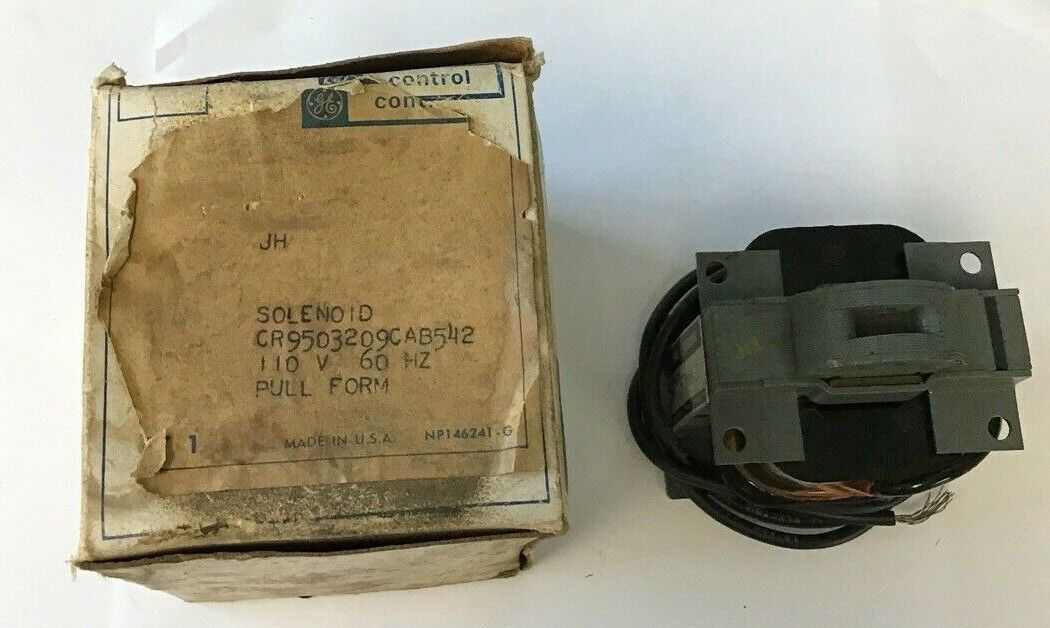 GENERAL ELECTRIC CR9503209CAB542 SOLENOID 110V 60HZ