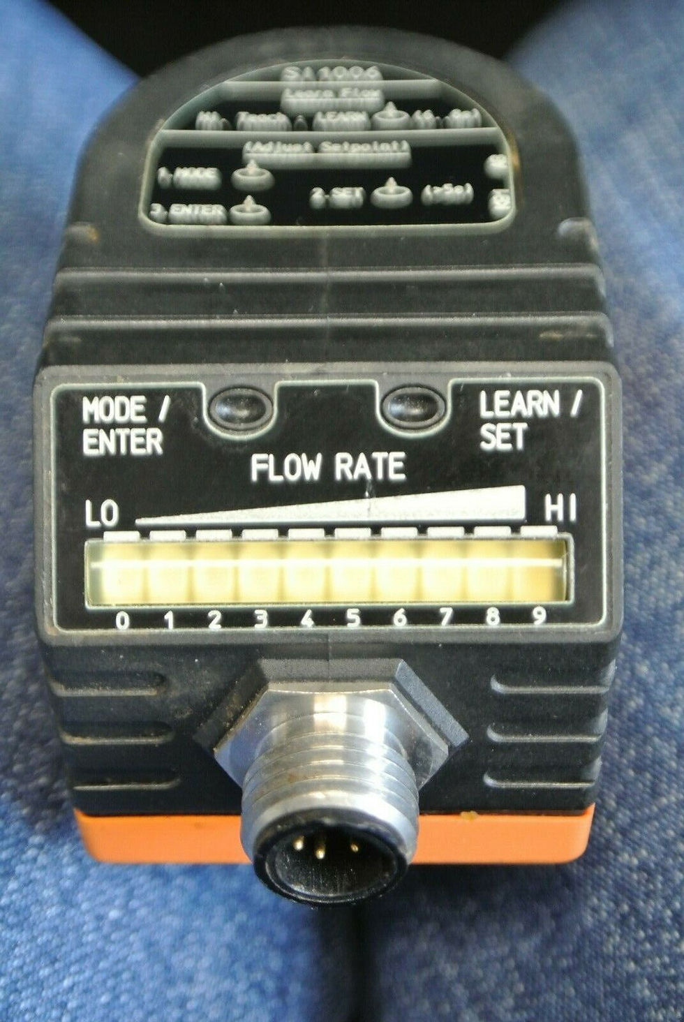 Thumbnail: IFM EFECTOR SI1006 / SID10ADBAK0W/LS / FLOW SWITCH / 100-240VAC / 5-PIN