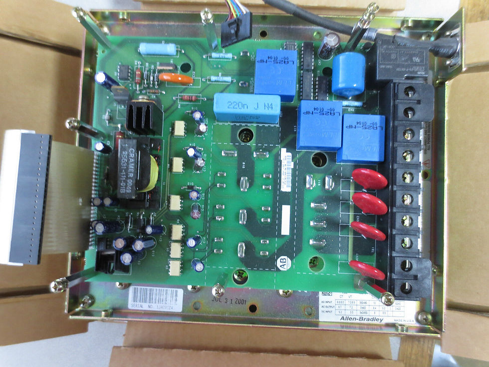 Thumbnail: ALLEN-BRADLEY 1336F-BRF50-AN-EN-L6, Ser. B AC DRIVE, 5HP, 460V LESS MOTHERBOARD