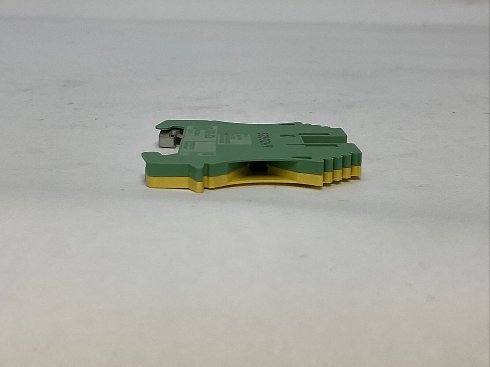Thumbnail: ALLEN BRADLEY 1492-JG3 GROUND TERMINAL BLOCK (LOT OF 4)
