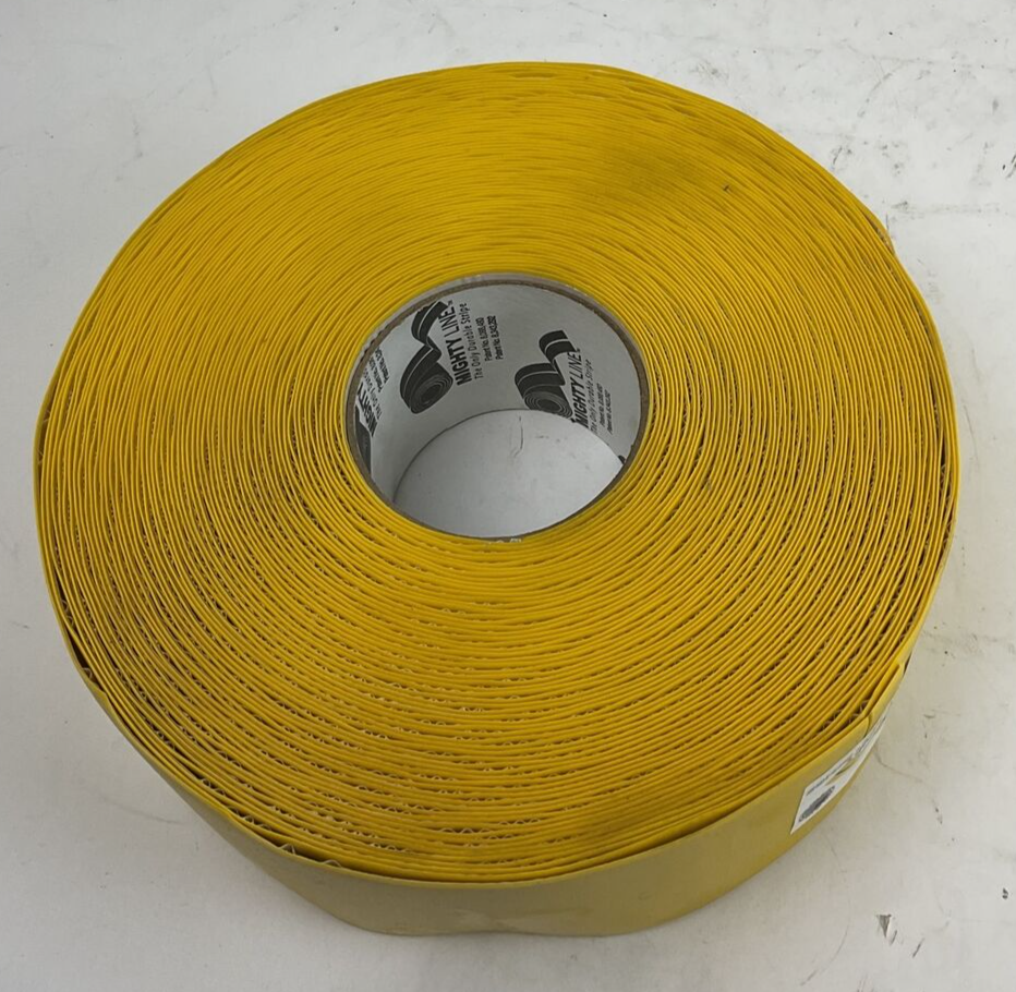 Thumbnail: MIGHTY LINE YELLOW DURABLE FLOOR TAPE 3" X 100'