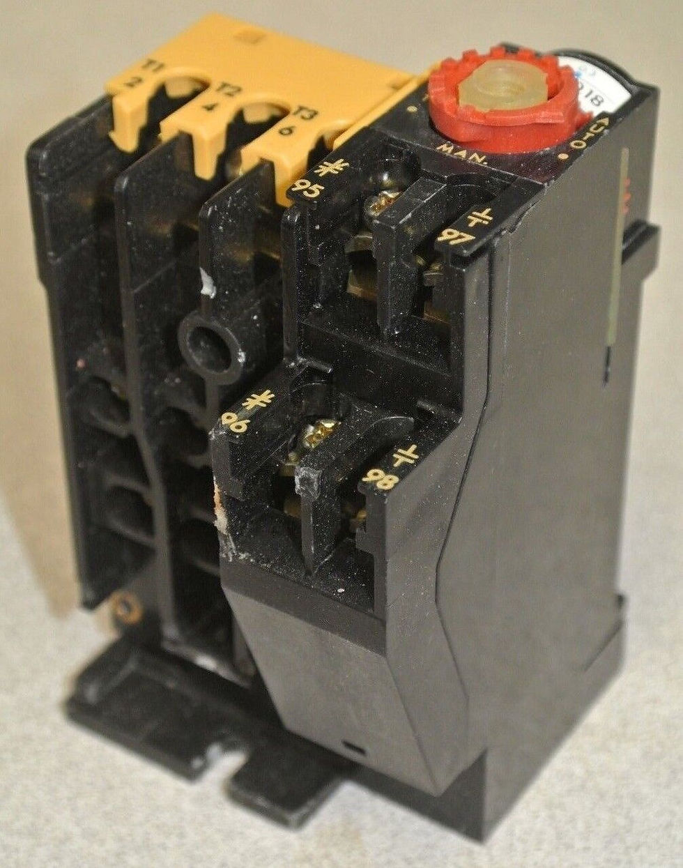 Thumbnail: ALLEN-BRADLEY 193-BSA18 BI-METALLIC OVERLOAD RELAY 0.12A-0.18A / NEW SURPLUS