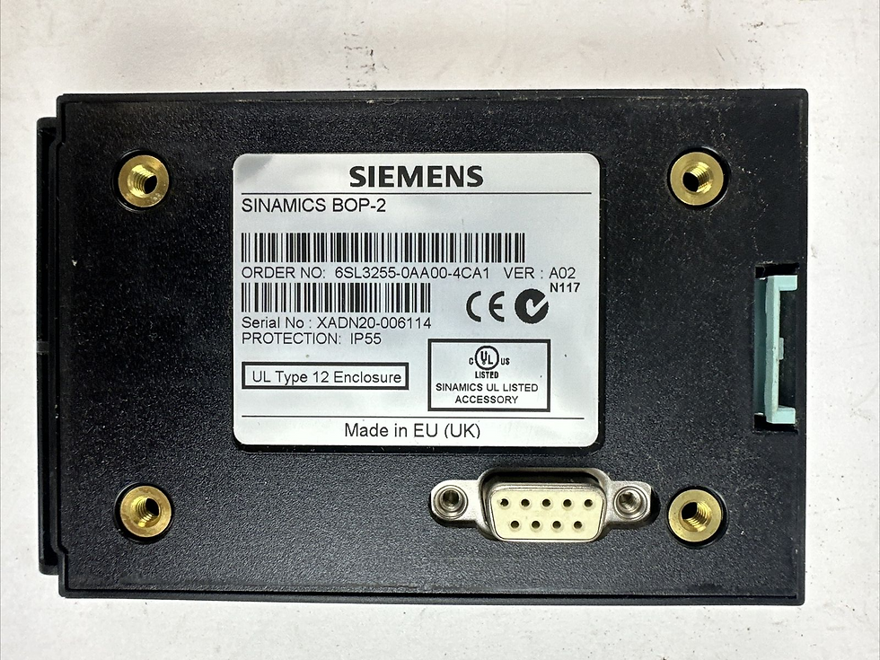 Thumbnail: SIEMENS 6SL3224-0BE27-5UA0 SINAMATIC POWER MODULE 240 BOP-2 CU240E-2 DP-F CONTRO
