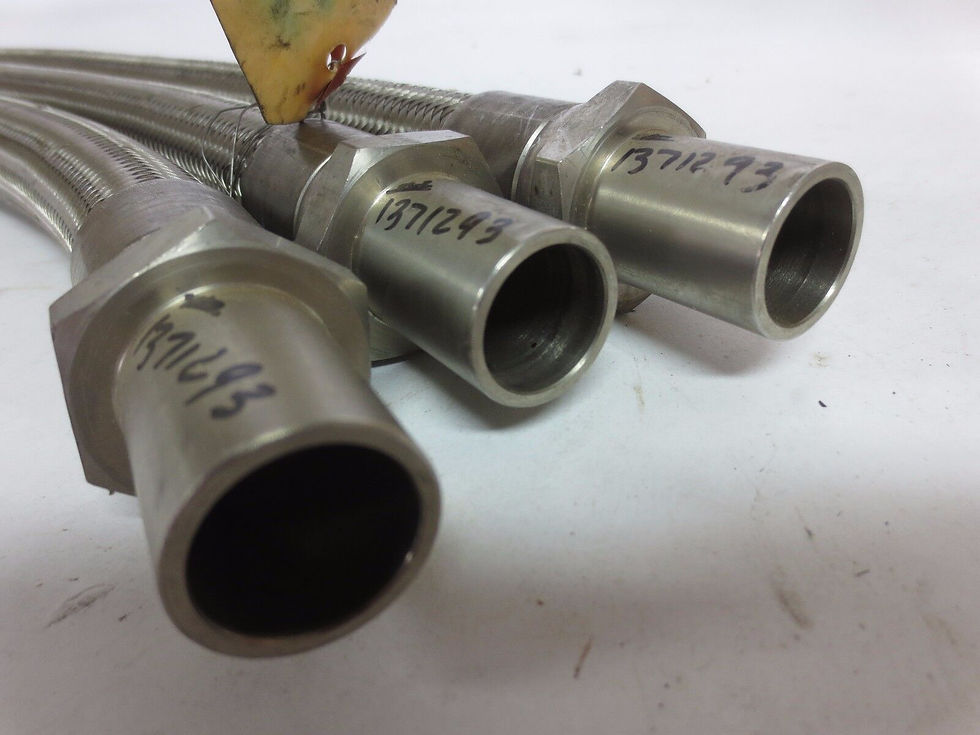 Thumbnail: STAINLESS STEEL FLEX COUPLING - 24" x Approx. 3/4" ID - NEW???