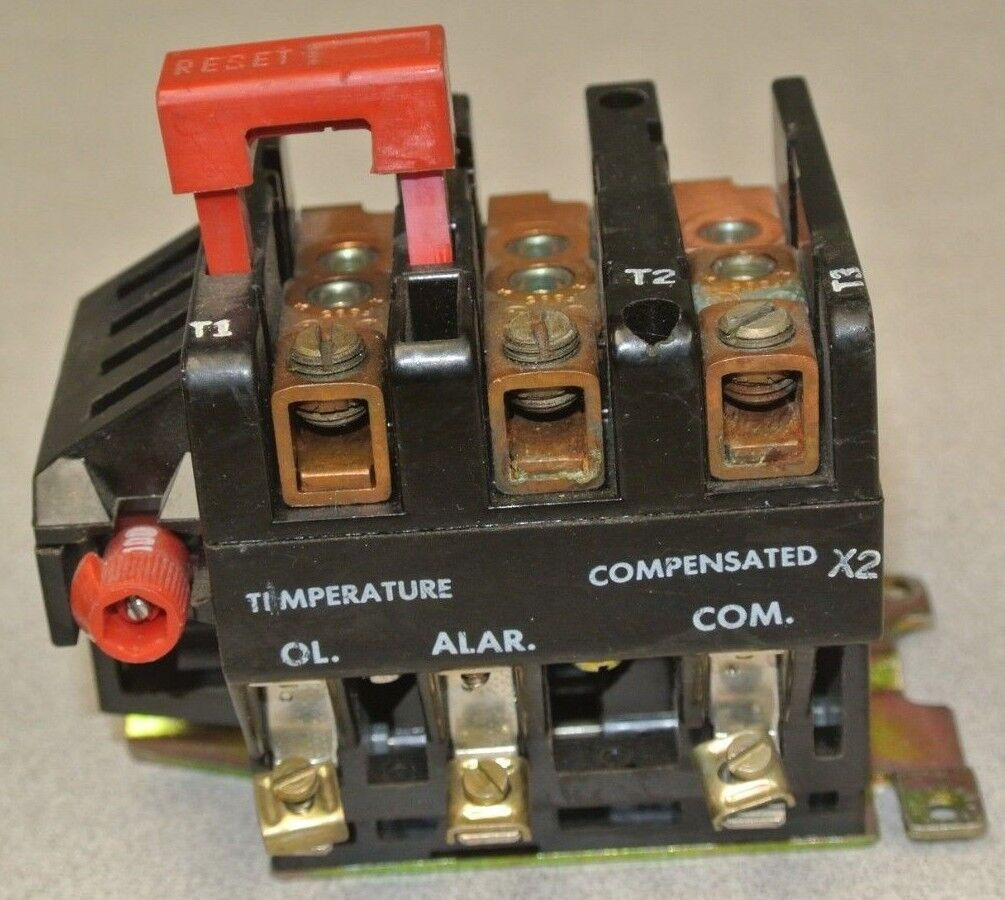 SQUARE D 9065 SEO-? THERMAL OVERLOAD RELAY / 600VAC / 360VA / 0-120VAC / 3A