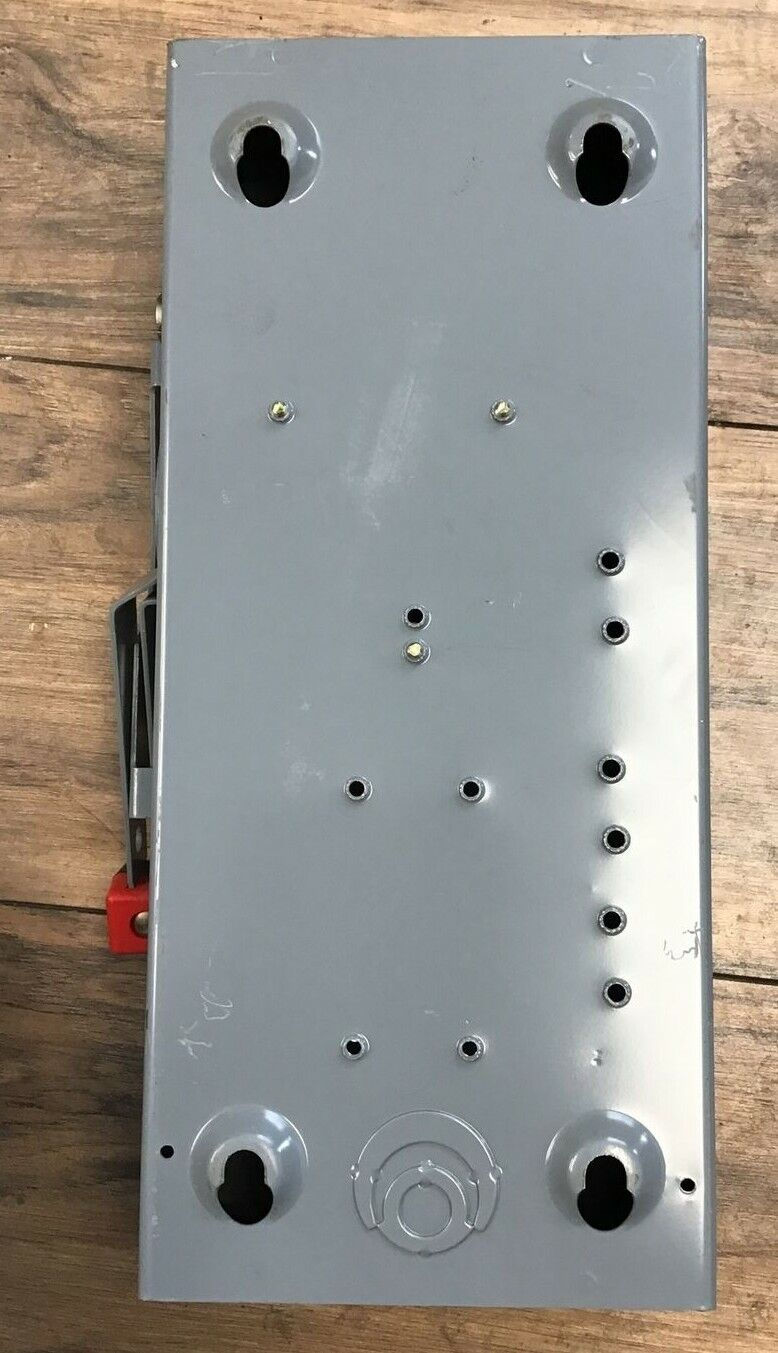 Thumbnail: SQUARE D  H361 NON FUSIBLE DISCONNECT SWITCH SER.E1  30A 600VAC/DC