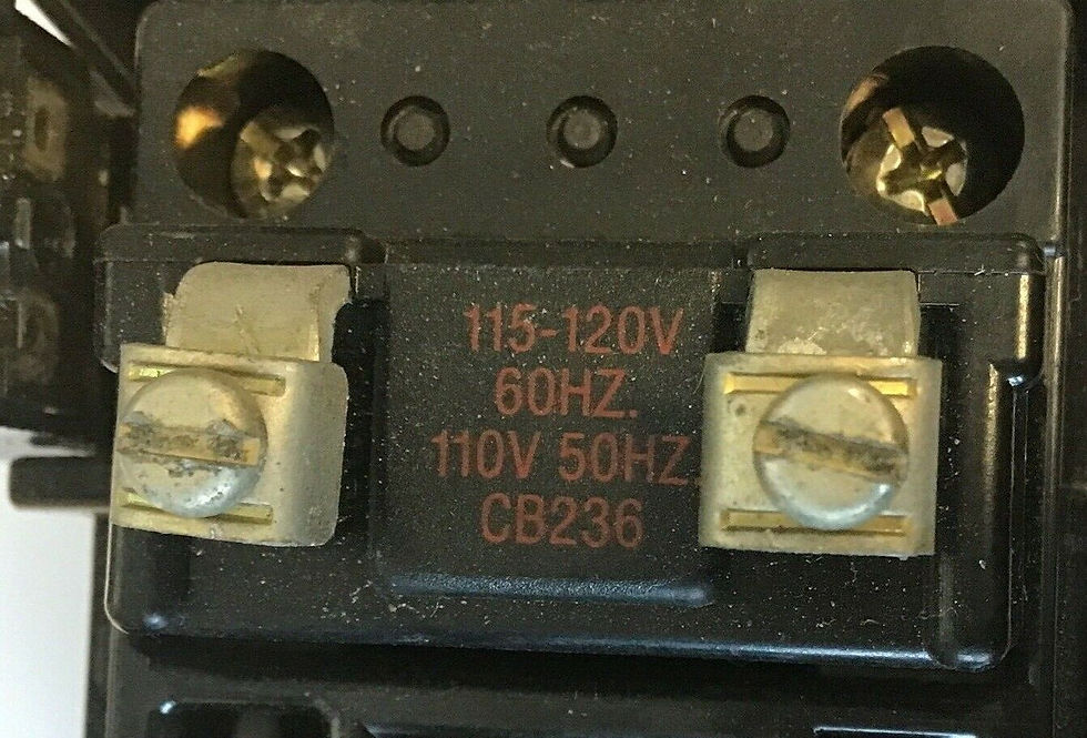 Thumbnail: ALLEN BRADLEY 509-BOD STARTER SIZE 1 SER.B W/CB236 COIL W32 HEATER