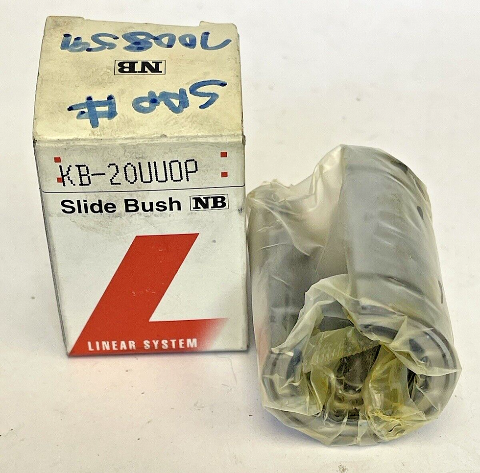 Thumbnail: NB - KB-20UUOP - LINEAR SLIDE BUSH - OPEN BALL BEARING -20 mm/ 4 CIRCUITS -KB2OU