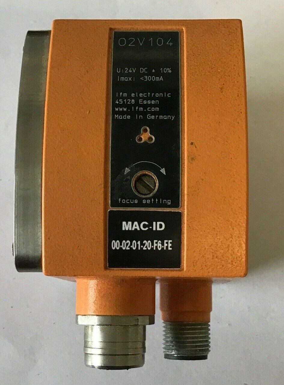 IFM 02V104 OBJECT INSPECTION SENSOR 24VDC