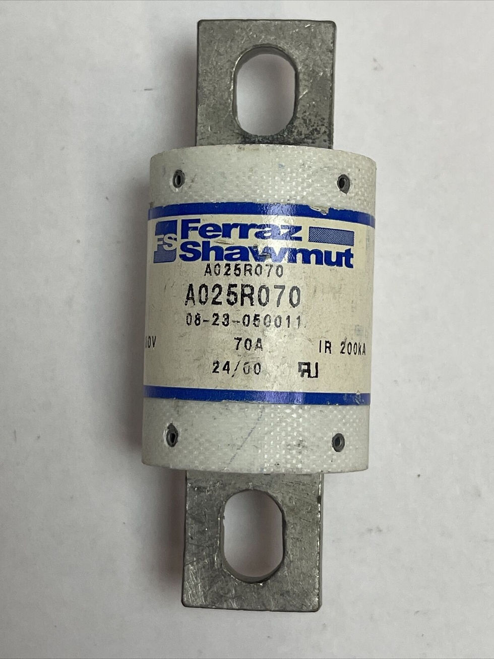 FERRAZ SHAWMUT A025R070 PROTISTOR FUSE 70AMP 250VAC