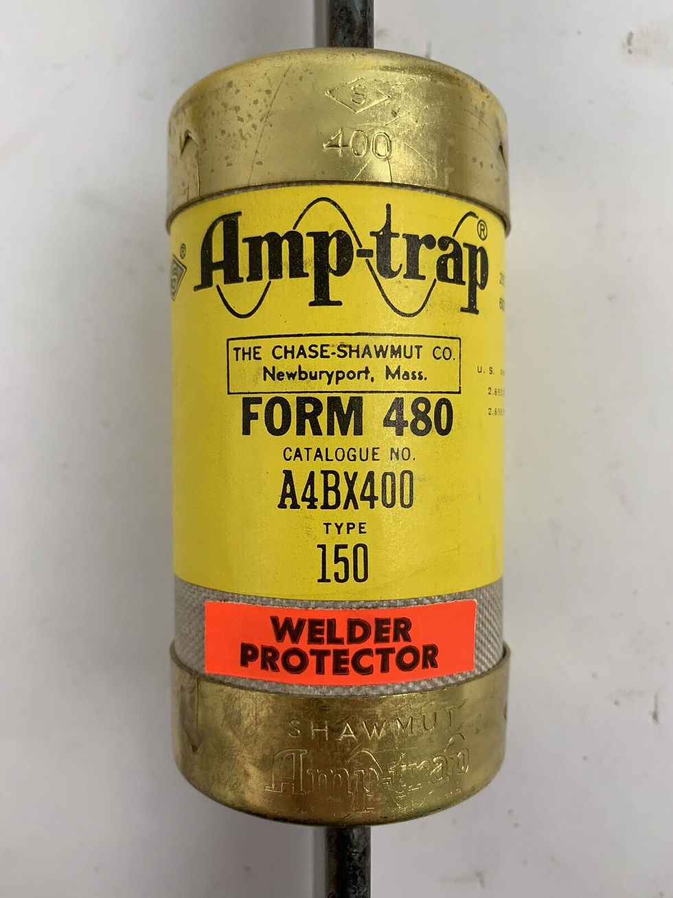Thumbnail: Shawmut Amp-trap Form 480 ABX400 Type 150 600V Welder Protector