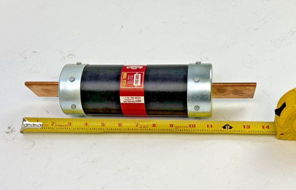 Thumbnail: BUSSMANN - FRS 600 - FUSETRON DUAL-ELEMENT FUSE - 600 A/ 600 VAC