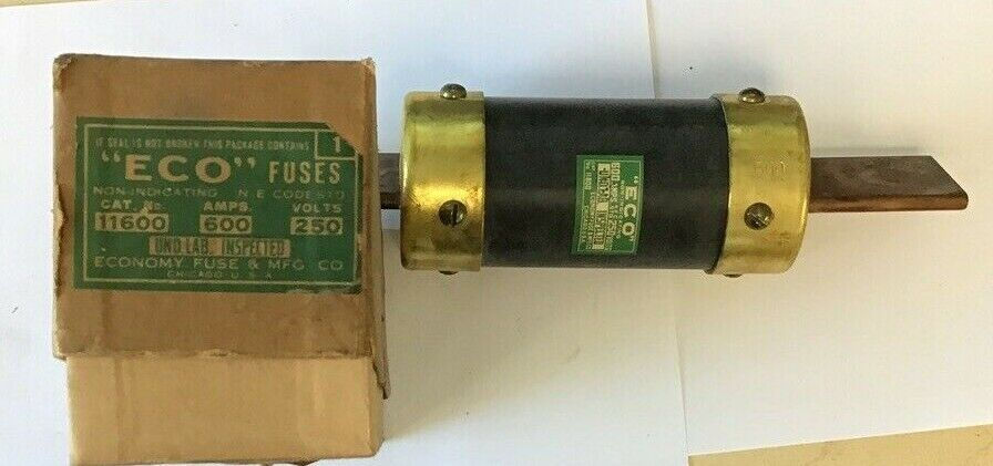 ECONOMY FUSE 11600 NON-INDICATING FUSE 600A 250V "ECO"