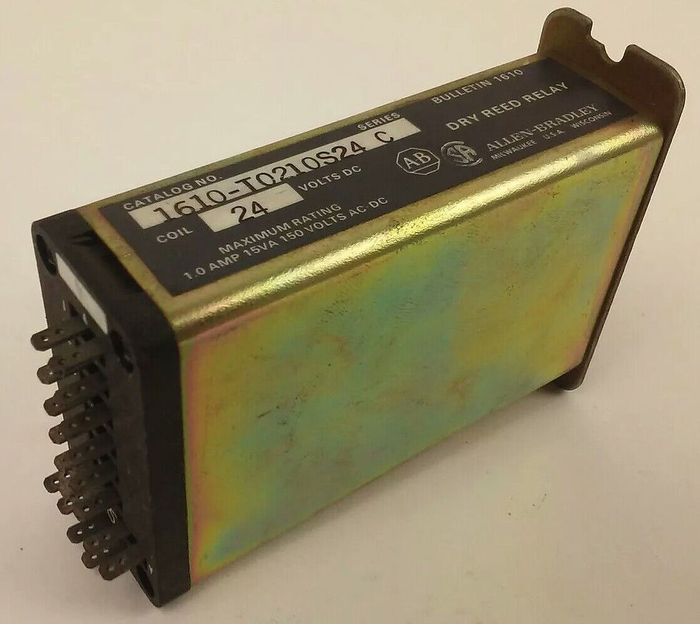 ALLEN BRADLEY, 1610-T0210S24, SER. C,DRY REED RELAY, 24VDC, 1A, 15VA, 150V AC/DC