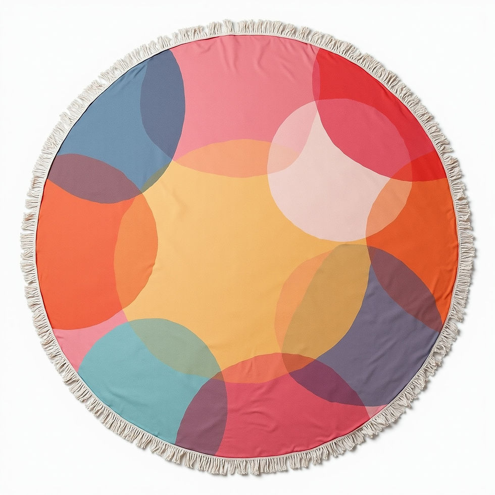 Round Beach Towel