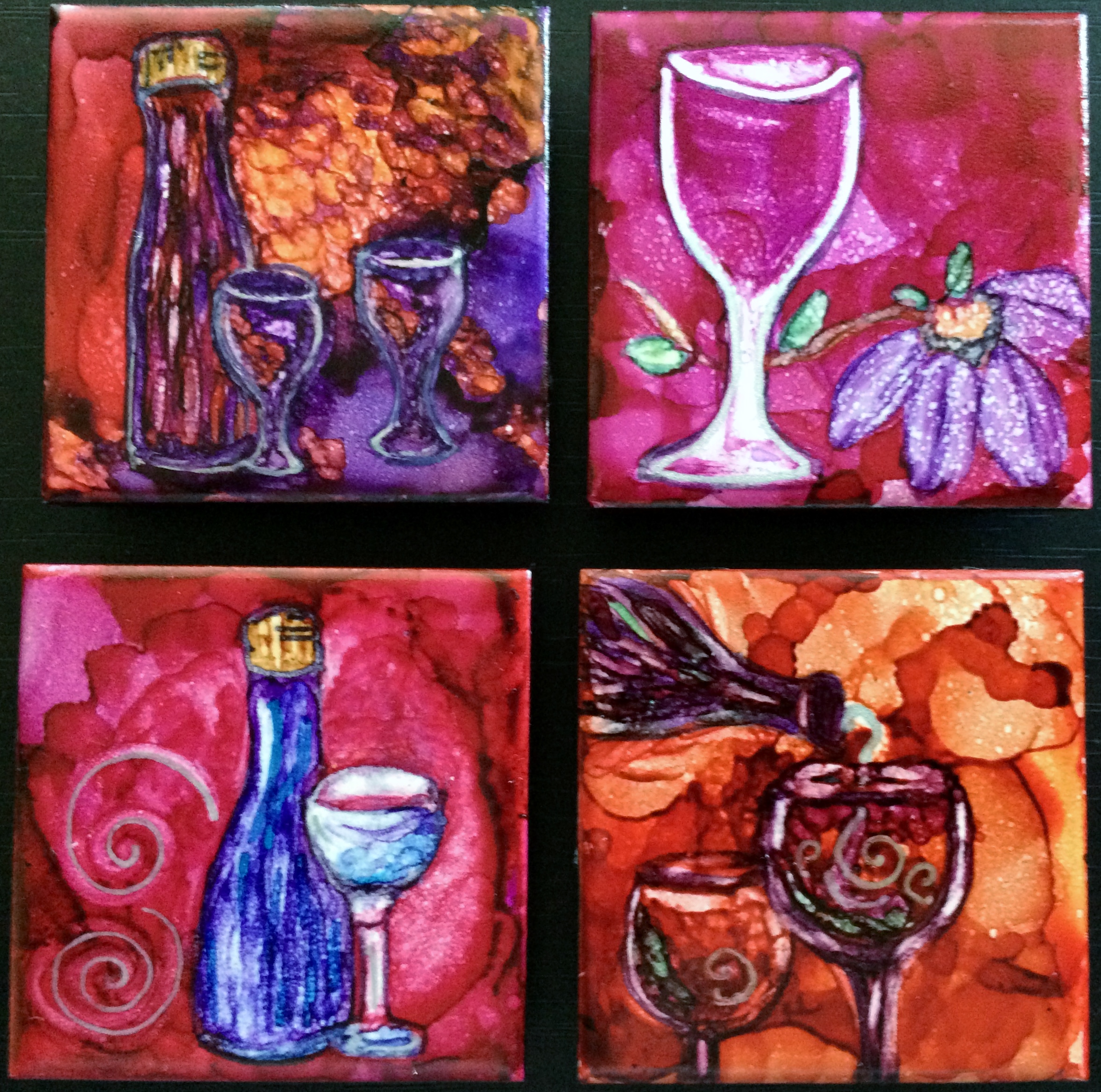 Wine Tasting (Magnets)