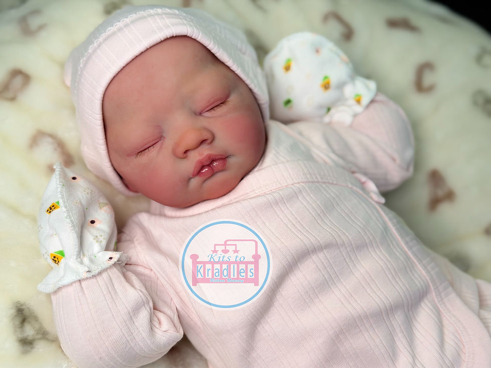 Thumbnail: Custom Order Silicone Cuddle Baby Sarah