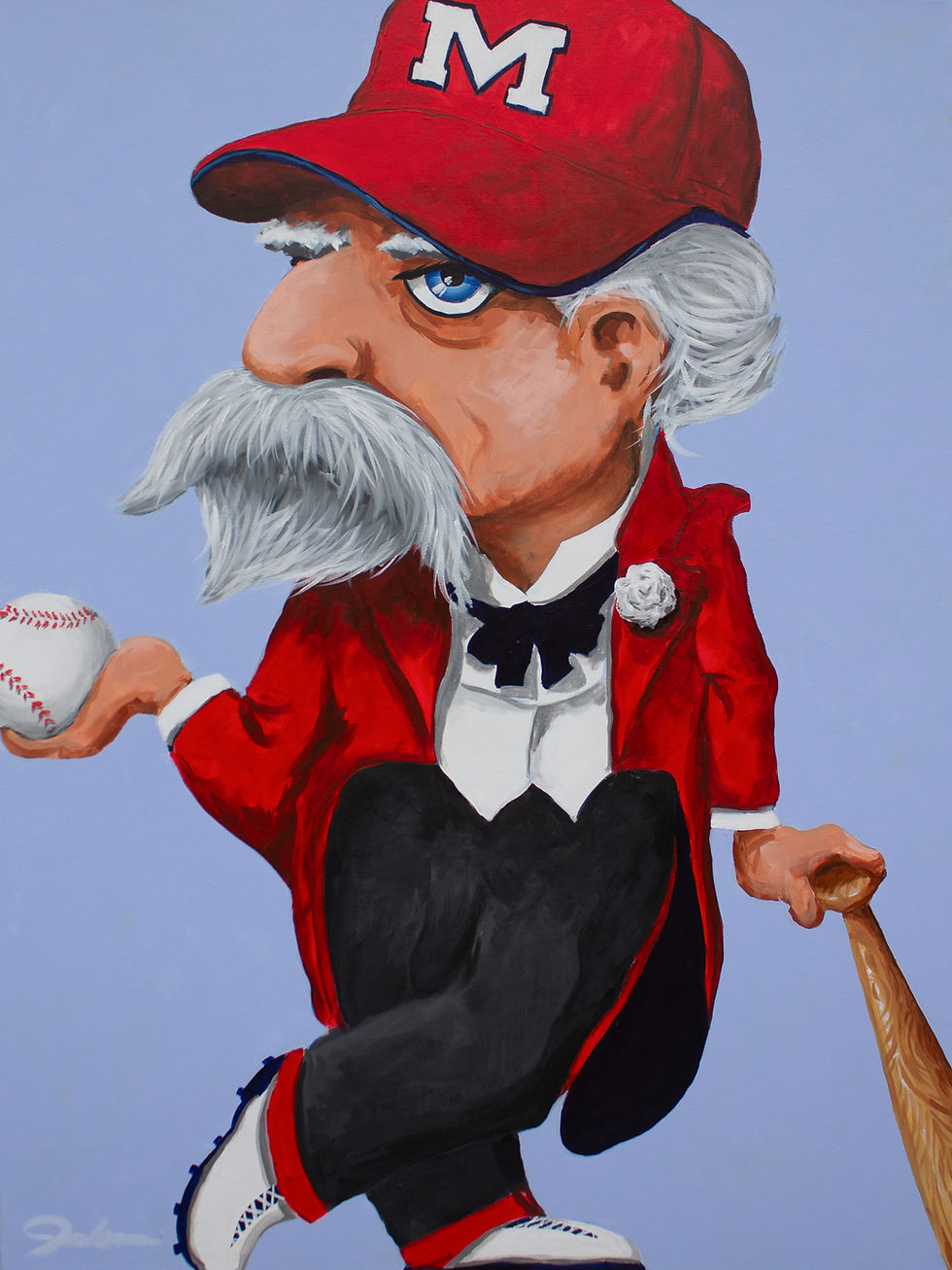 Thumbnail: OL' SOUTHERN SLUGGER -  LIMITED EDITION PRINT