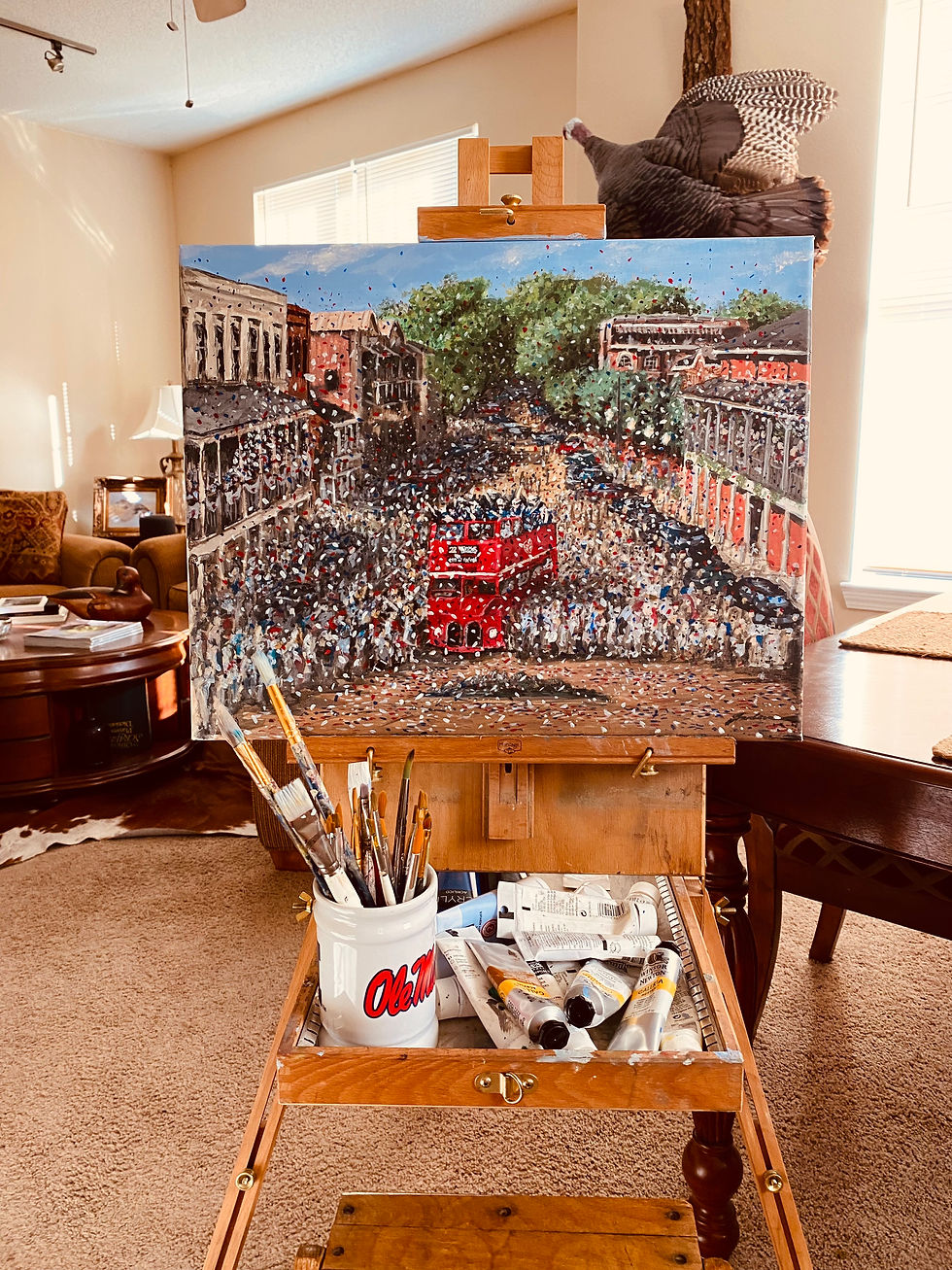 Thumbnail: CHAMPIONS ON THE SQUARE LIMITED EDITION PRINT