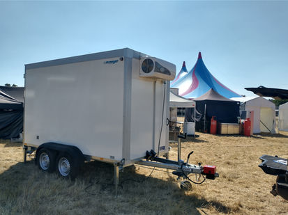 catering trailer fridge

