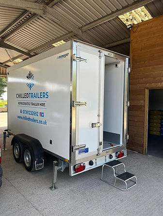 fridge trailer hire for wedding, cold room hire prices