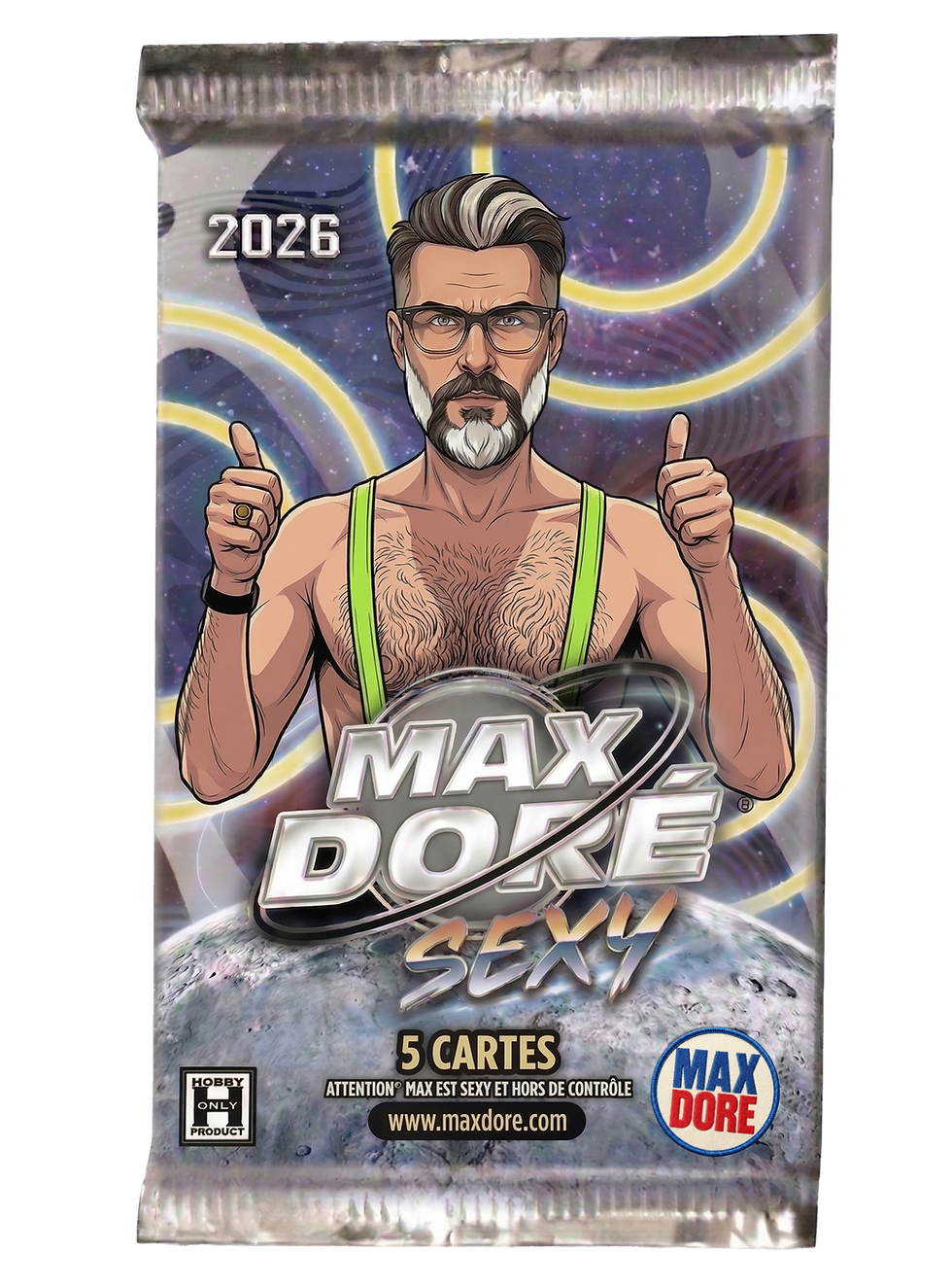 Paquet de cartes SEXY MAX DORÉ