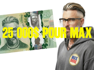 Max Doré investit 25 000 $ dans son nouveau studio