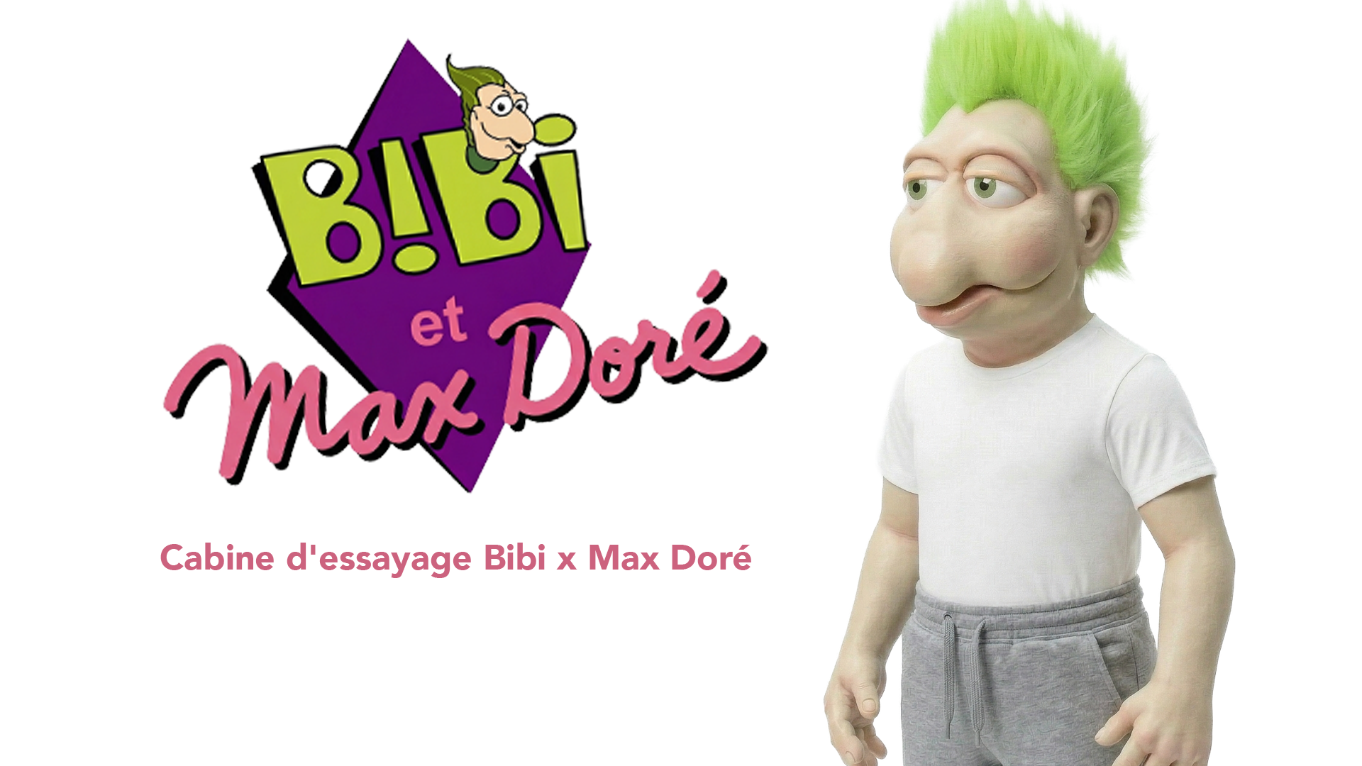 Dh Rabbit Bibi Habille Bibi avec la collection Max Doré | Nostalgie années 90 Québec