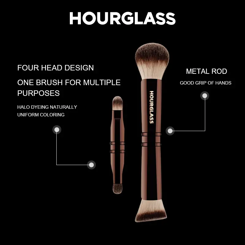 Thumbnail: Hourglass Multifunctional Makeup Brush with Four Heads