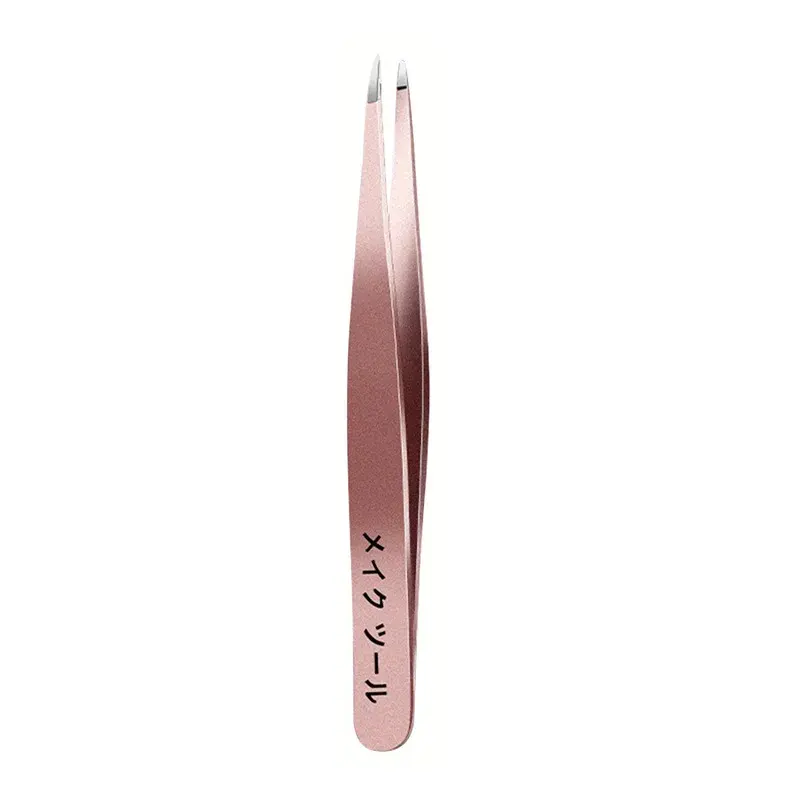 Thumbnail: 1/4pcs Set Professional Eyebrow Hair Removal Splinter Tweezers