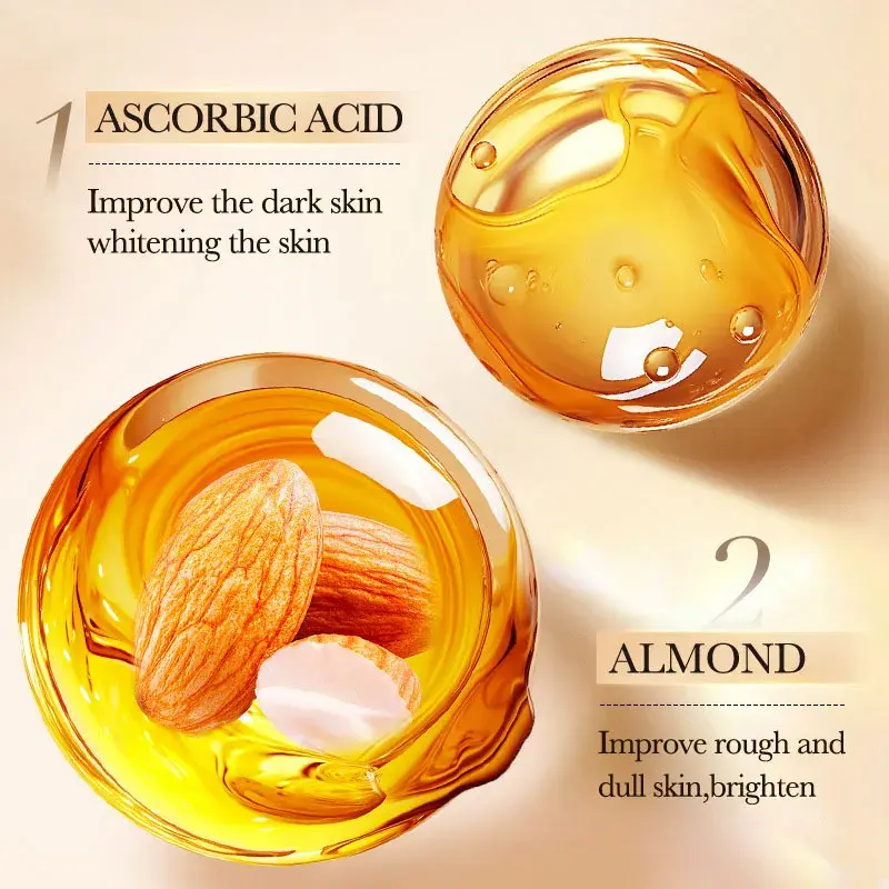 Thumbnail: 500ml Sweet Almond Scrub Whitening and Cleansing Shower Gel Body Wash