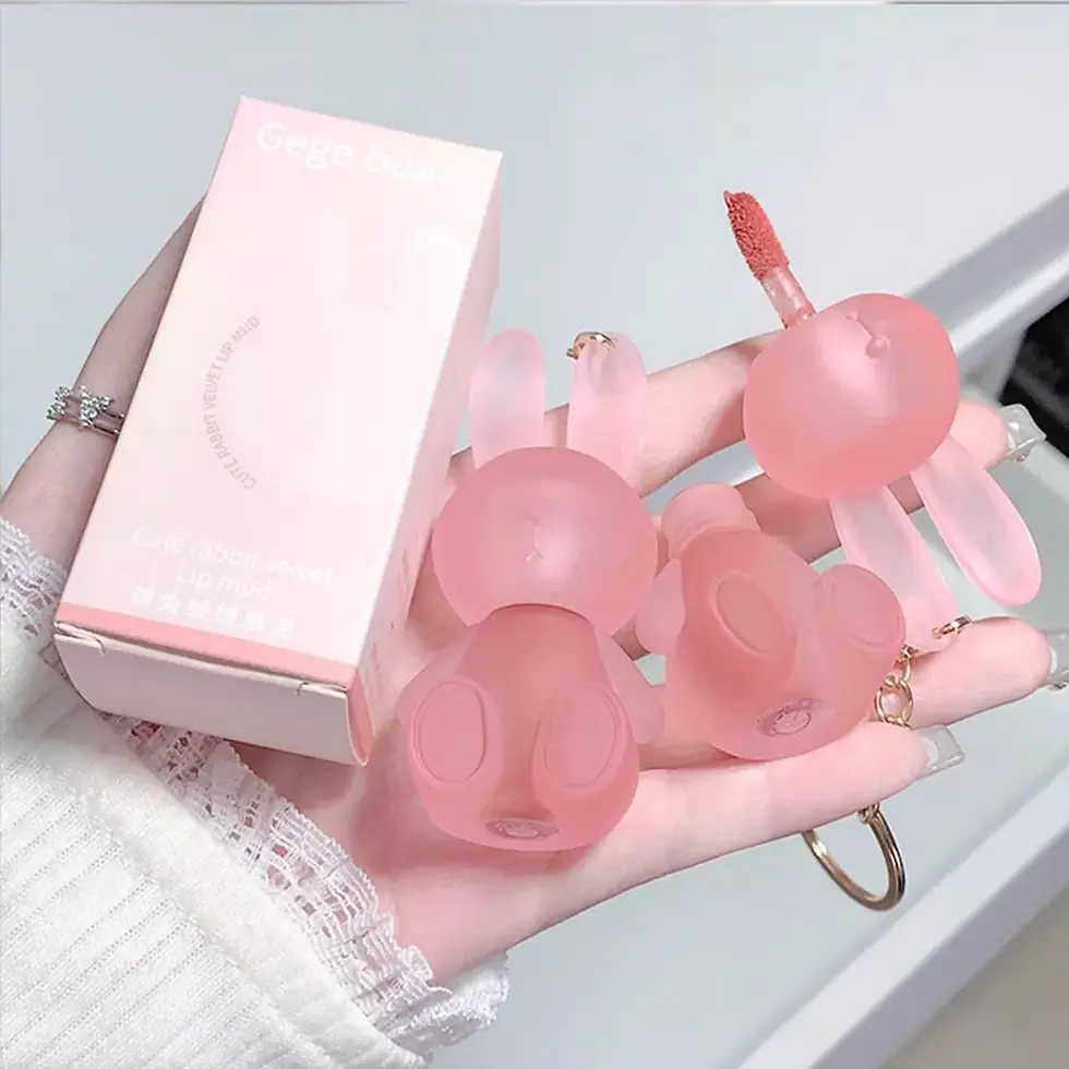 Thumbnail: Gege Bear Matte Velvet Lip Clay Long-Lasting Lip Gloss for Women