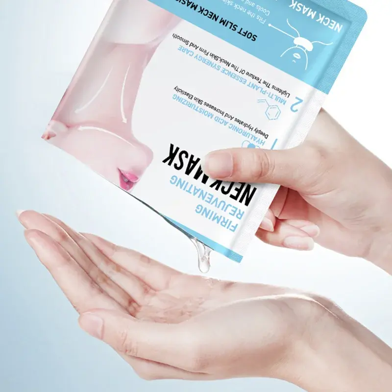 Thumbnail: 10 Hyaluronic Acid Neck Mask Collagen Firming Neck Masks Nourishing Brightening