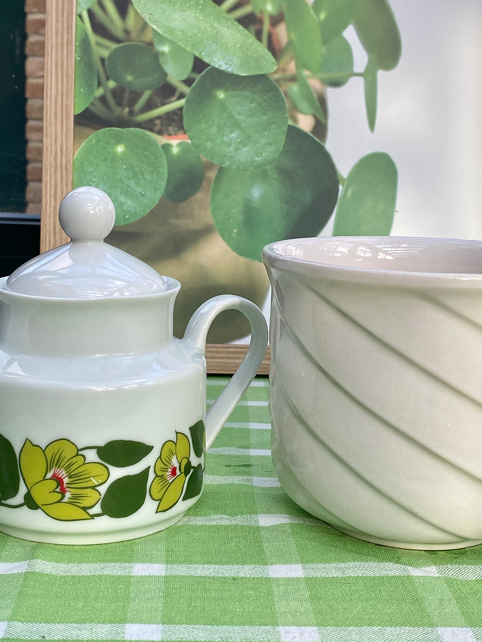 Thumbnail: Vintage Bloem Pot Scheurich WG 814-12
