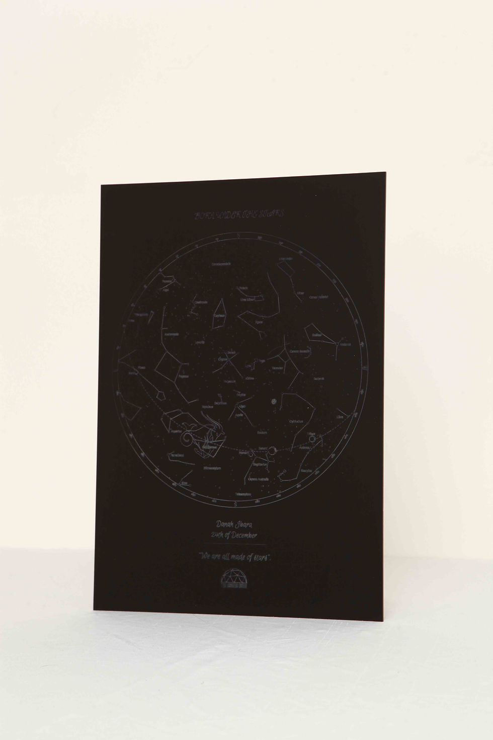 Thumbnail: Star Map - Engraved Plexi