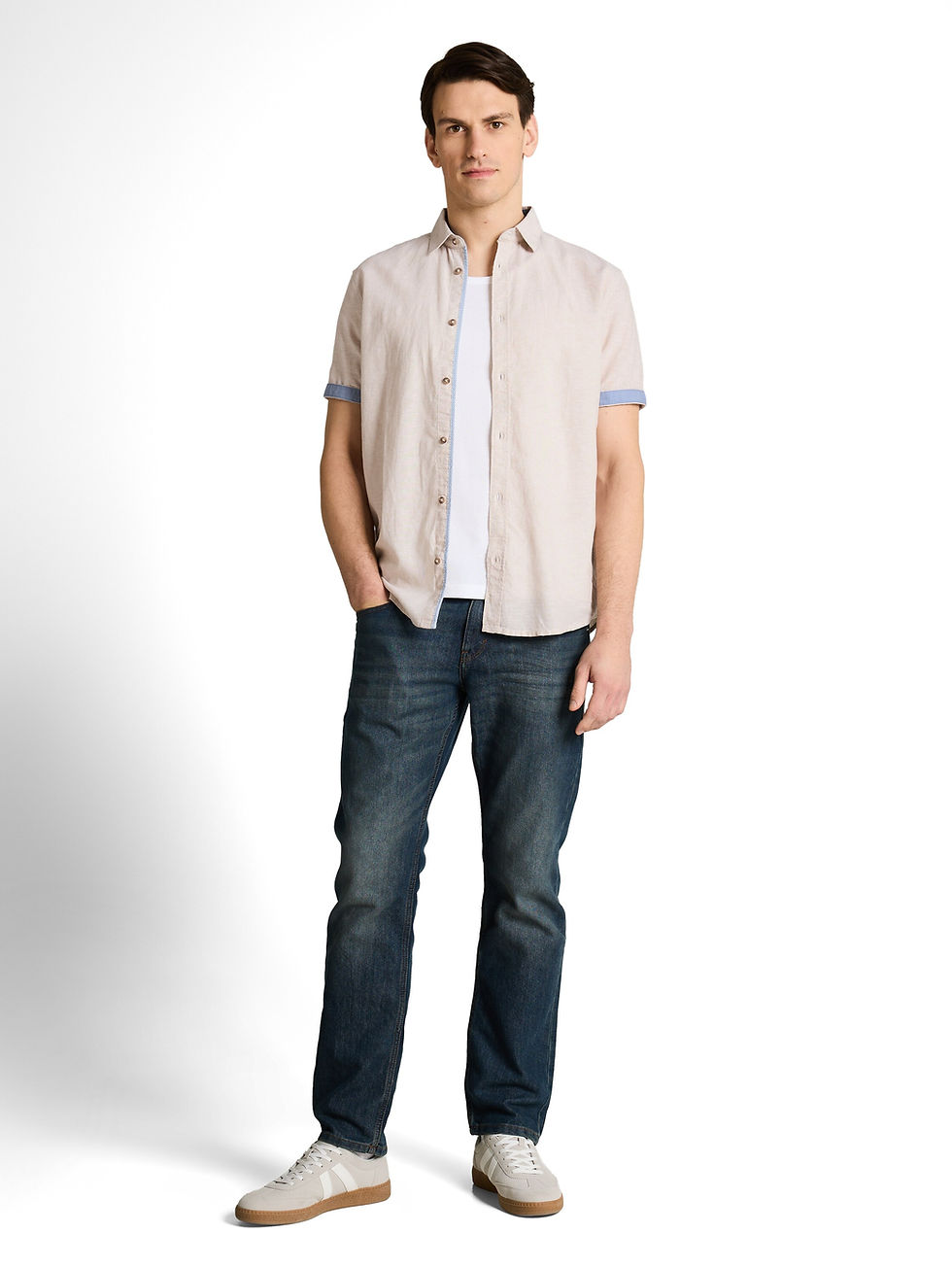 Miniature : COTTON LINEN SHIRT 39587