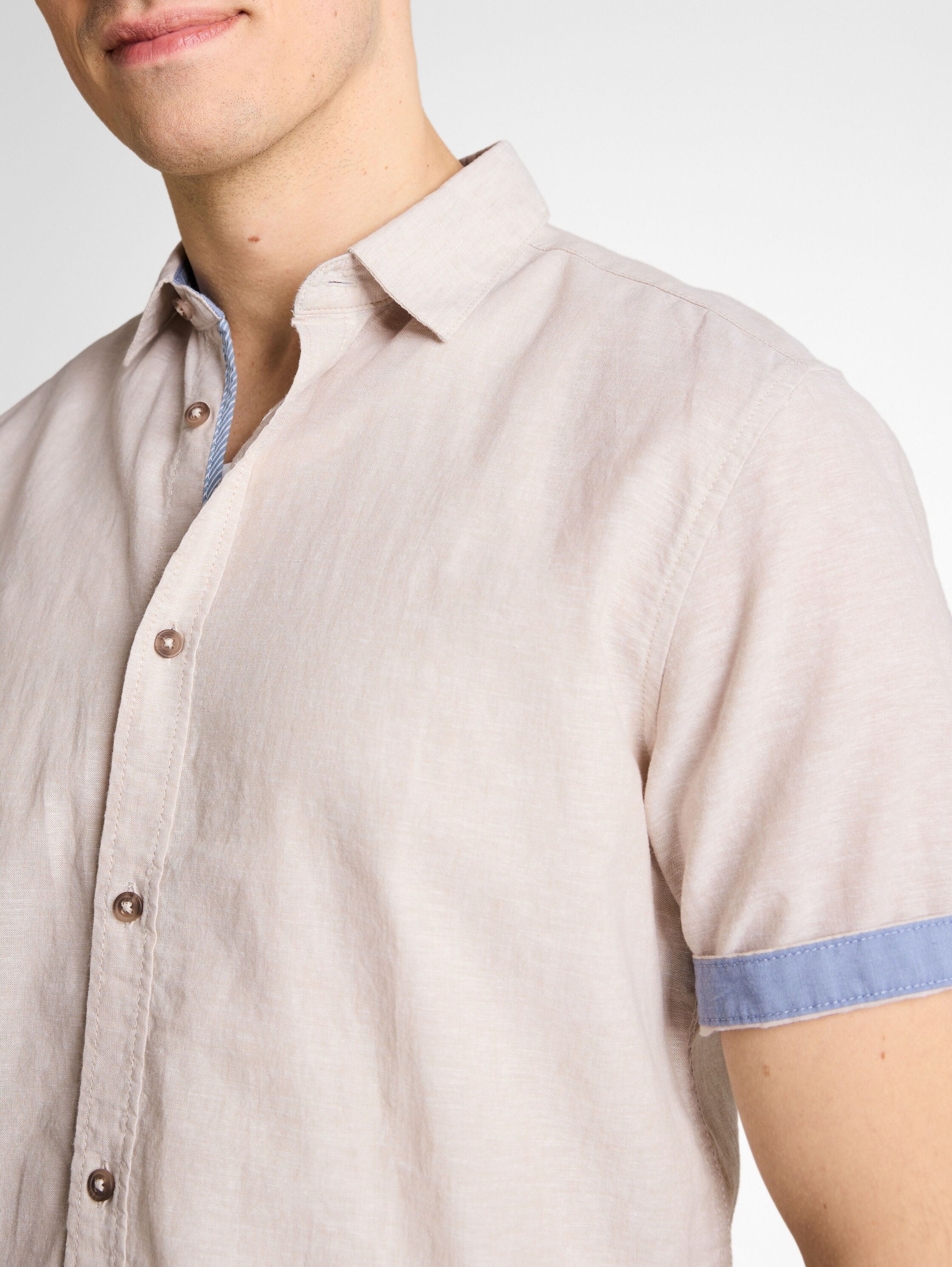 COTTON LINEN SHIRT 39587