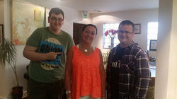 Joe, Anne (Pan) & Big Rab