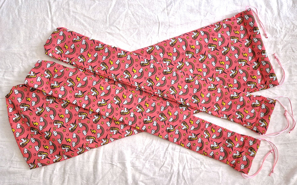 Thumbnail: Archery Limb and Riser Set - Unicorn Rainbow Pink