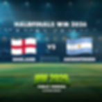 WM-Halbfinale England vs. Argentinien