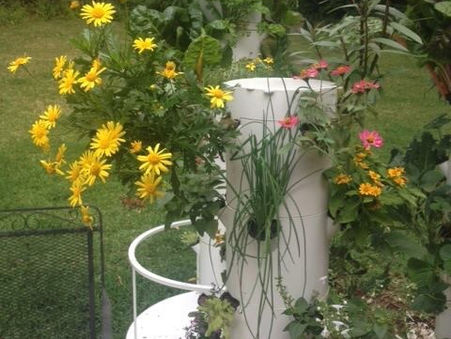 Make Re-Usable Tower Garden Center Pieces!