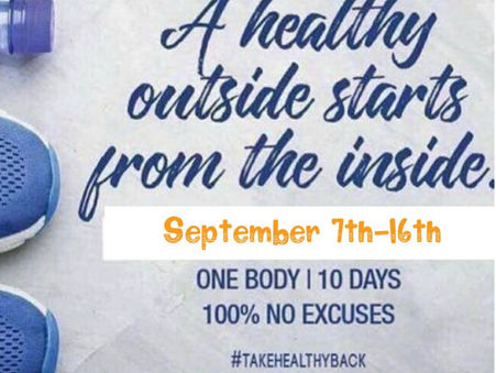 A Healthy Outside Starts from the Inside. Are you ready?