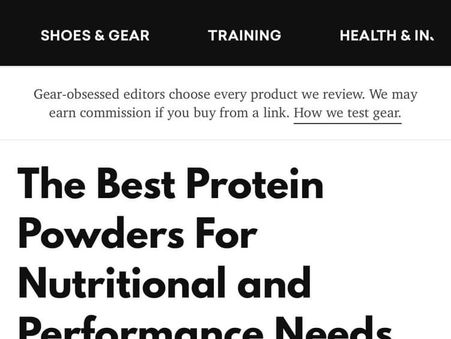 The Best Protein Shakes for Nutritional Performance!