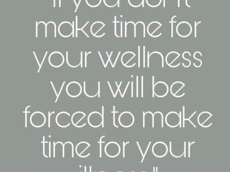 Take Time for Wellness!