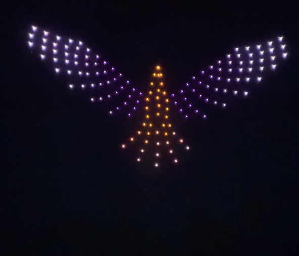 Drone light show Canada - Miramichi New Brunswick Drone show