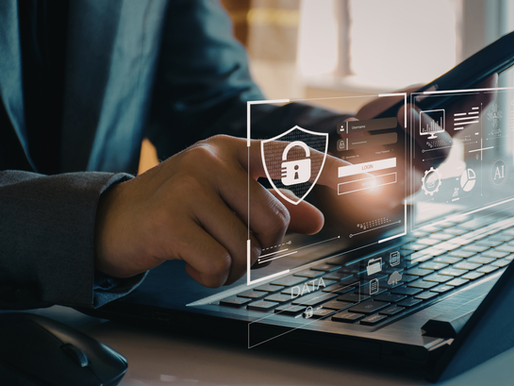 Open banking lending data on a screen