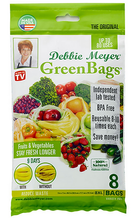 GreenBags, GreenBoxes, Handi-Vac, GeniusVac, GeniusSponge