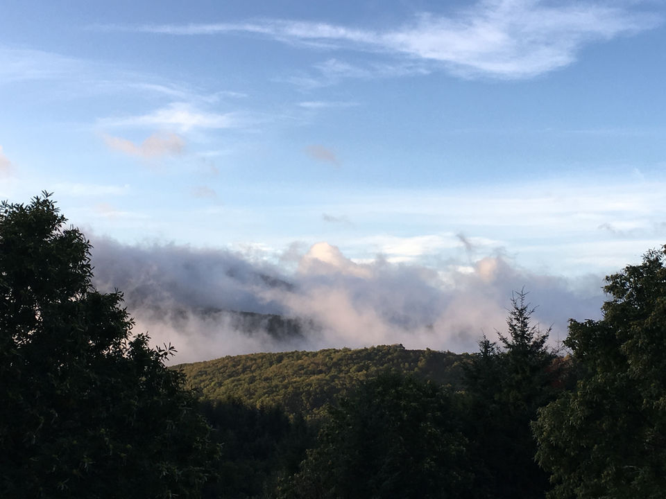 Vue sur les collines